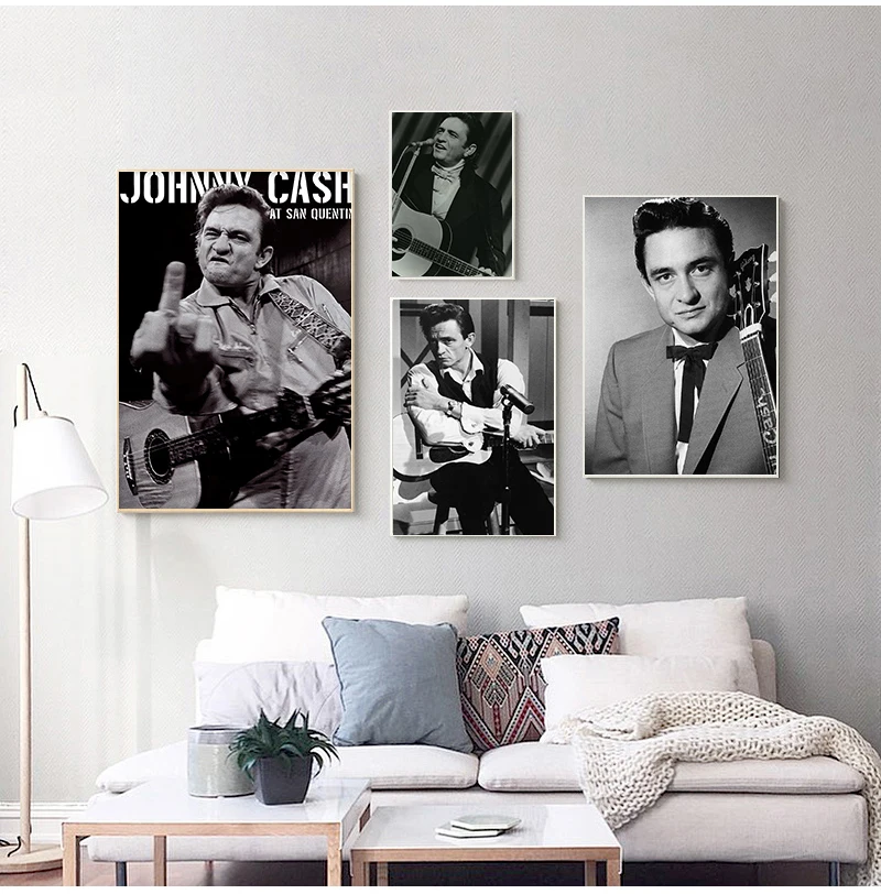 Live Rock - Póster y estampas vintage de Johnny