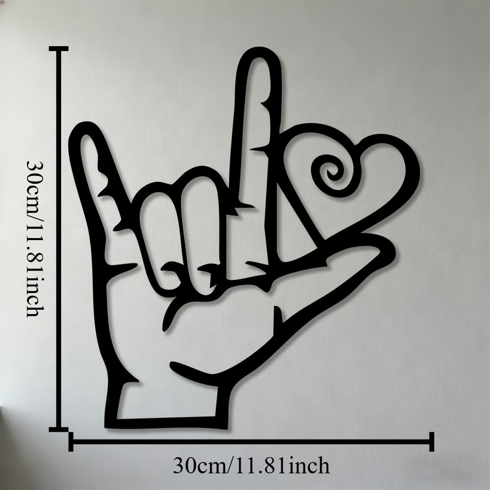 Letrero de Metal con Forma de  - Live Rock reseña y precio
