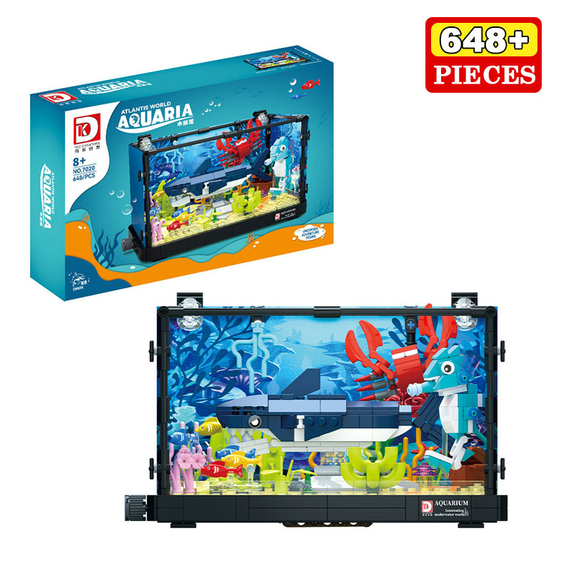 Bloques de construcción de tan - Aquarium Marine World reseña y precio