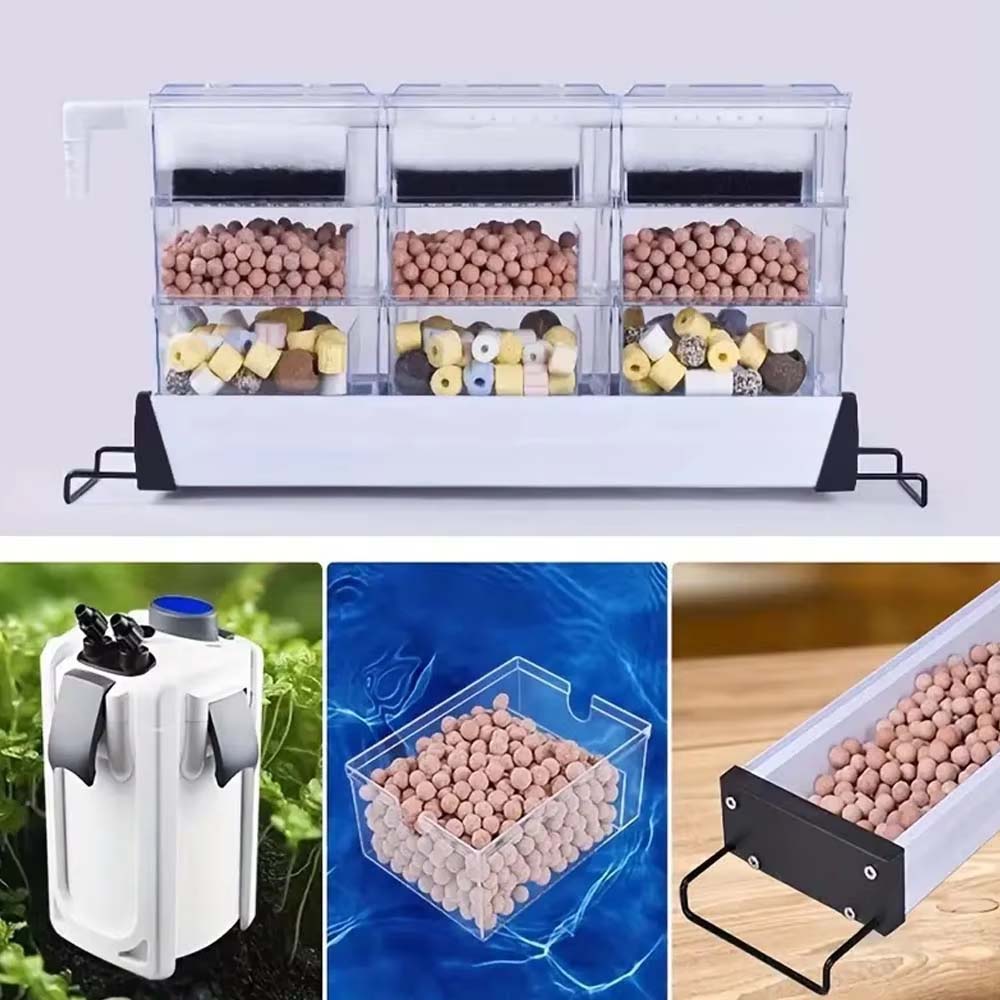 200/500g acuario bola de cuarz - Reef Tank Filter reseña y precio