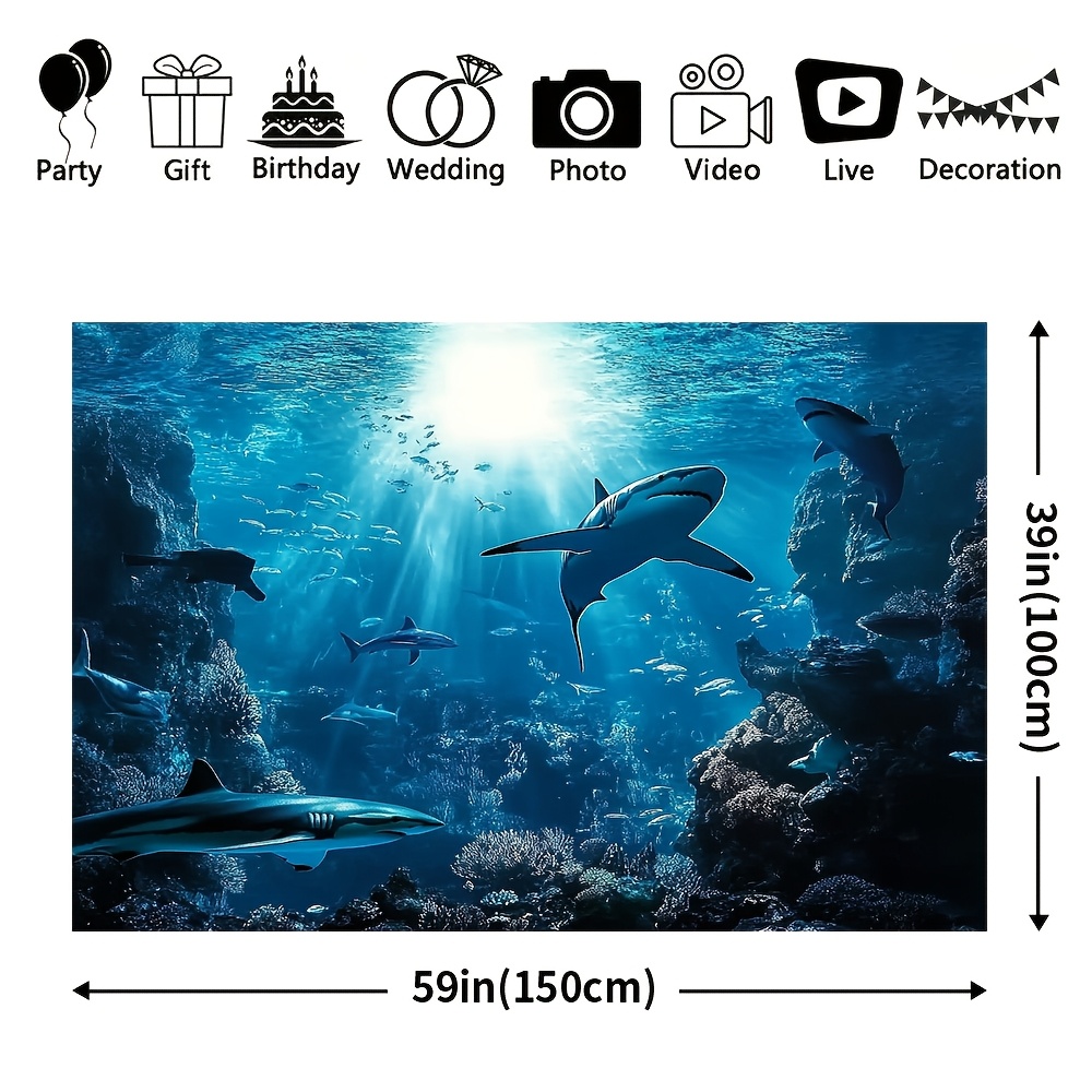 Impresionante Tapiz de Pared c - Ocean Aquarium reseña y precio