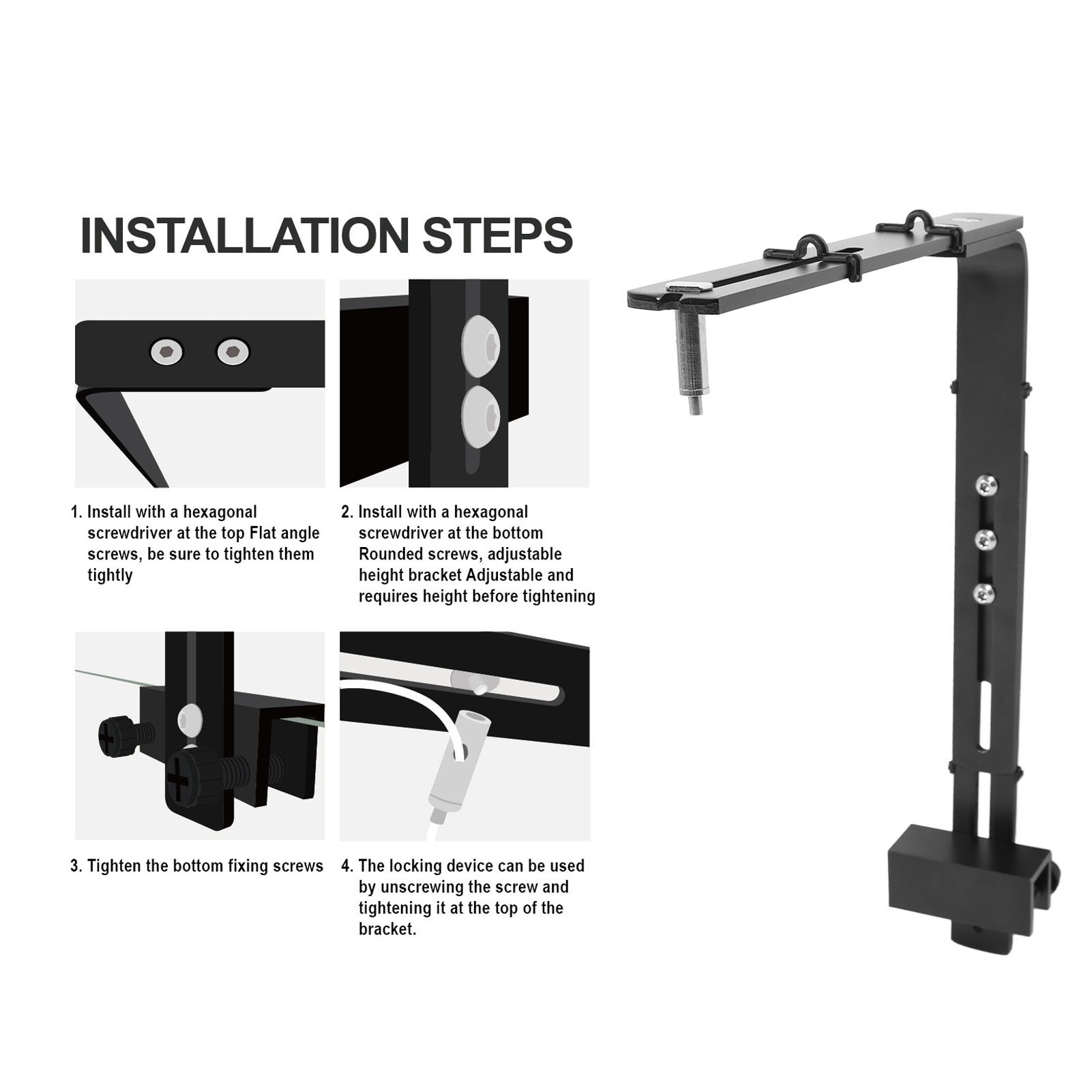 Soporte de luz para acuarios,  - Aquarium Marine Lights reseña y precio