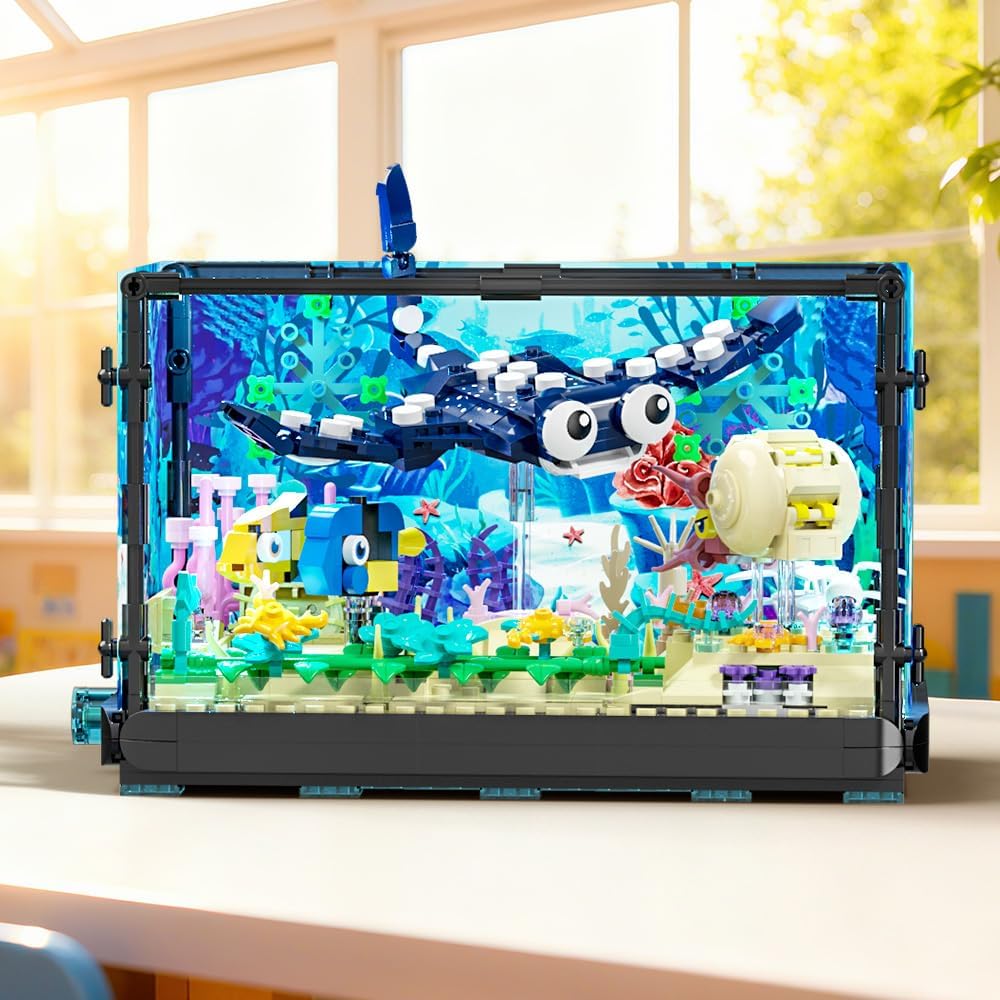 Set de Construcción de Acuario - Marine Aquarium Cube reseña y precio