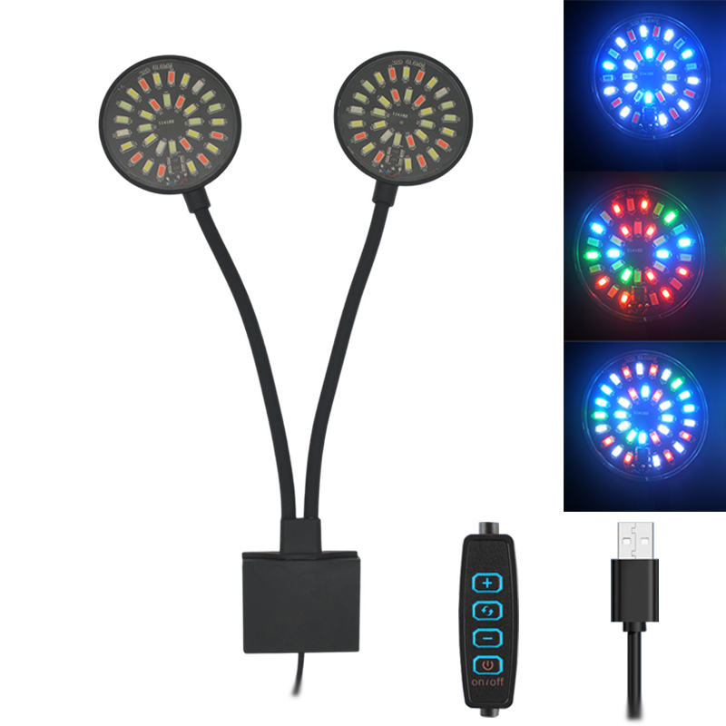 Luz LED USB para acuario, lámp - Aquarium Marine Lights reseña y precio