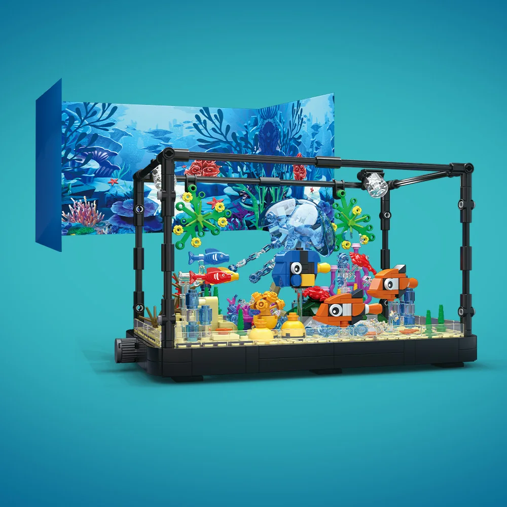 Juego de bloques de construcci - Ocean Aquarium reseña y precio