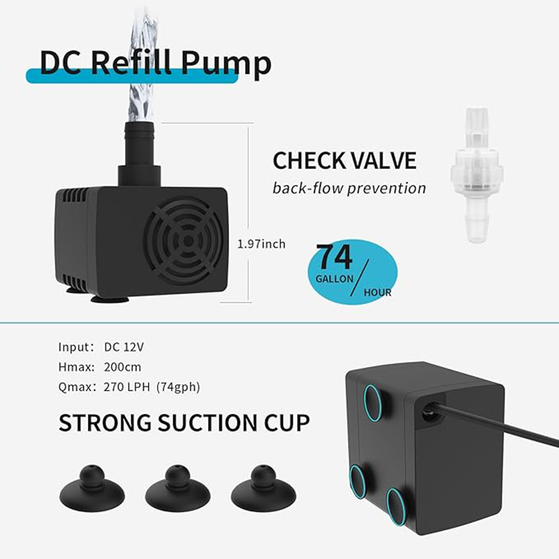 Fzone ATO580 sistema de recarg - Saltwater Tank reseña y precio