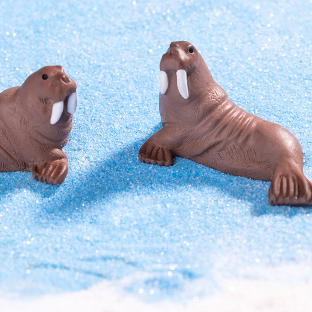 2 piezas de miniaturas de mors - Ocean Aquarium reseña y precio